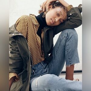 J Crew Collection 100% silk button up